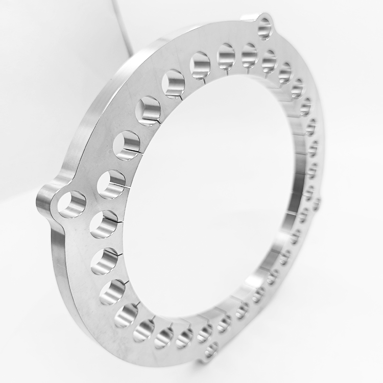 قطعات فرز CNC حلقه کیک گرد فولاد ضد زنگ قزاقستان 304 ارسال شده است